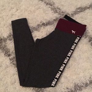 Pink victoria secret legging